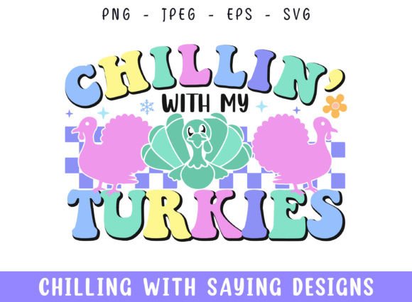 Chilling with My Turkeys Groovy Retro: A Designer’s Review