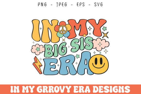 In My Big Sis Era Groovy Retro Design Review