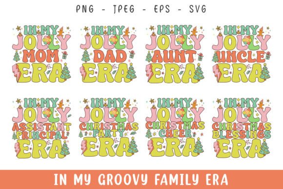 In My Jolly Christmas Era Groovy Retro Review