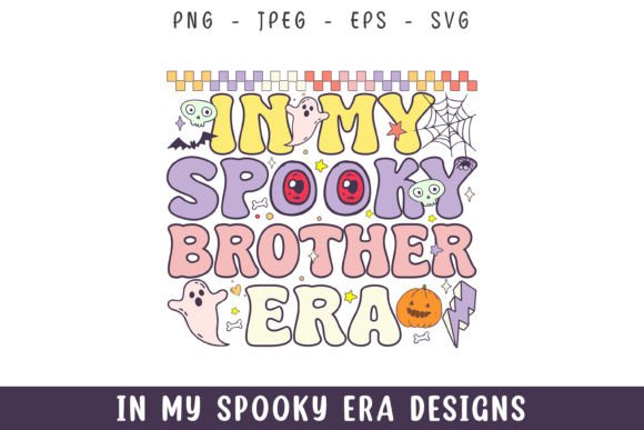 In My Spooky Brother Era Retro Groovy Review