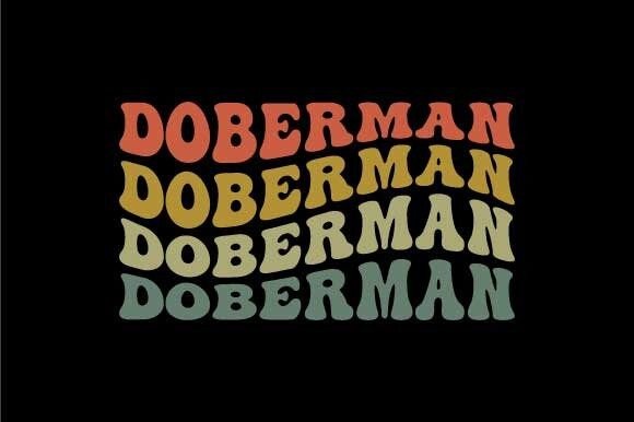 Retro Doberman SVG Review